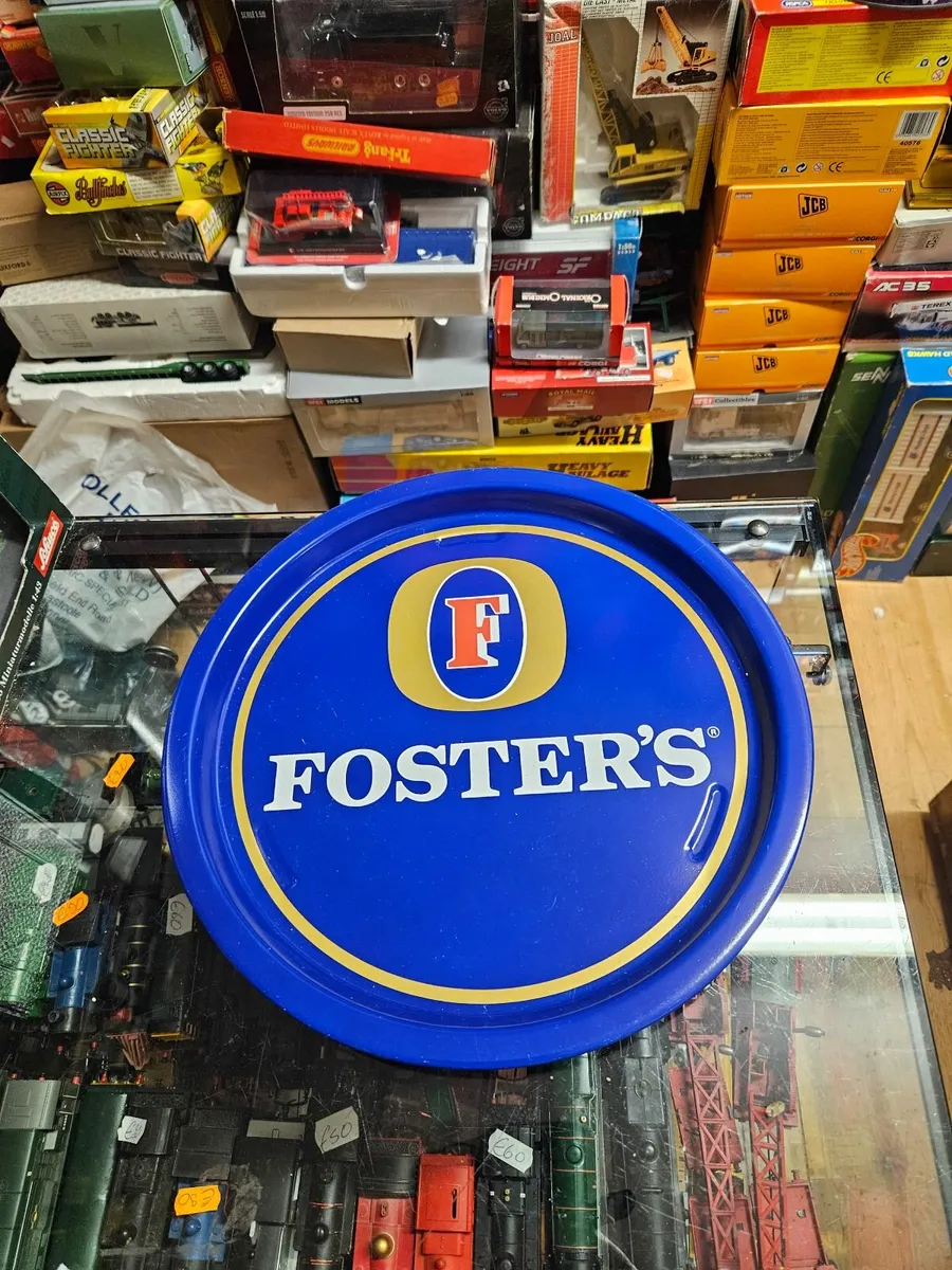 Vintage Guinness Fosters Drinks Tray - Image 1