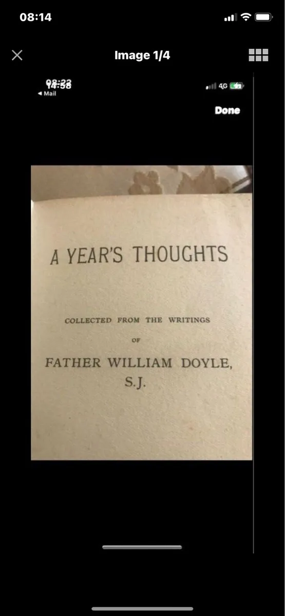 A Years Thoughts -Fr.William Doyle (1930) - Image 1