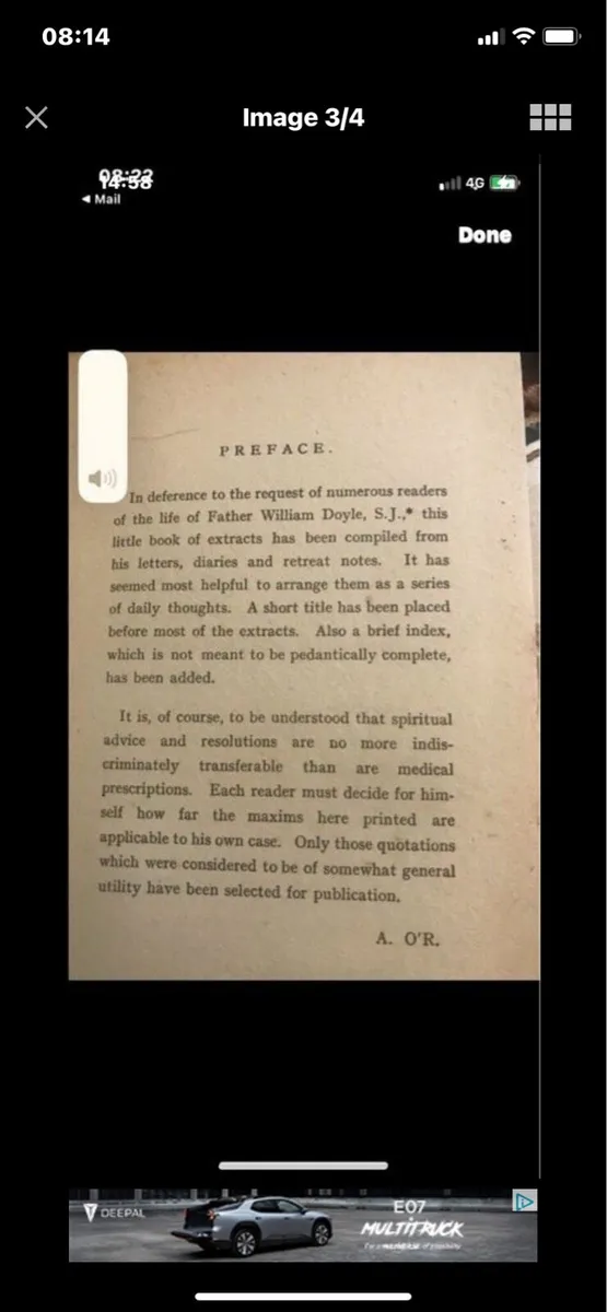 A Years Thoughts -Fr.William Doyle (1930) - Image 3