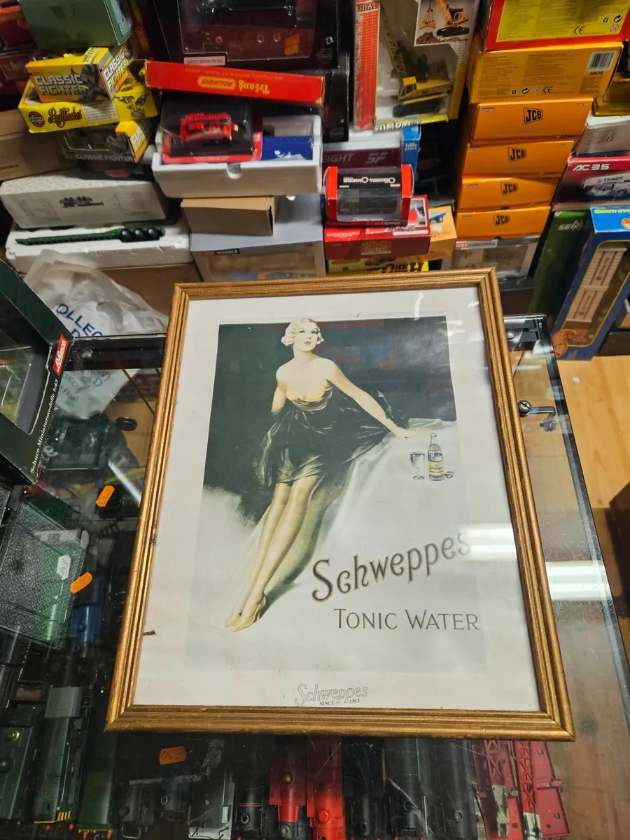 Vintage Schweppes Tonic Water Print - Image 1