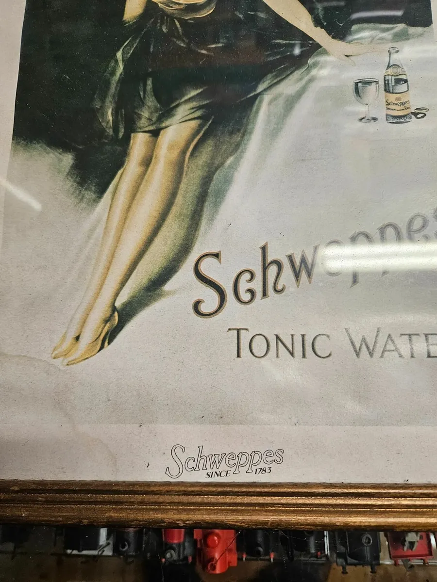 Vintage Schweppes Tonic Water Print - Image 3