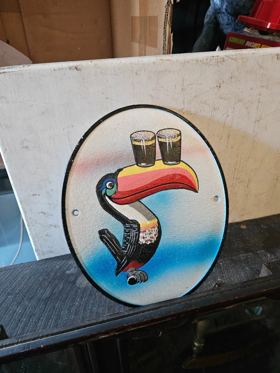 Guinness Toucan Metal Sign - Image 1