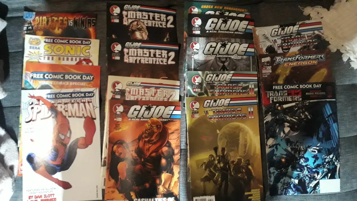 Comics Daredevil Gi Joe Transformers - Image 3