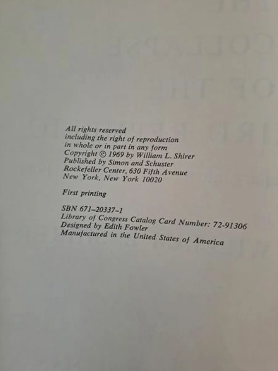 The Collapse of the Third Republic - 1st edition - Image 2