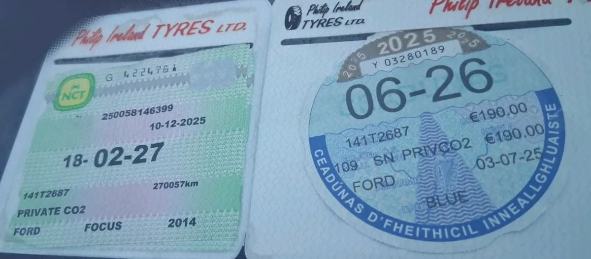 '14 Focus 1.6 TDCI 115 NCT 02/27 Tax06/26 270km - Image 2