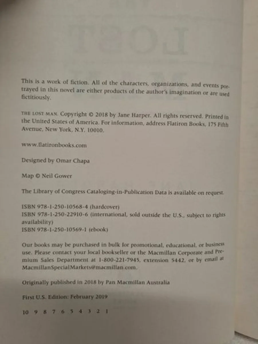 The Lost Man 1st edition - Image 4