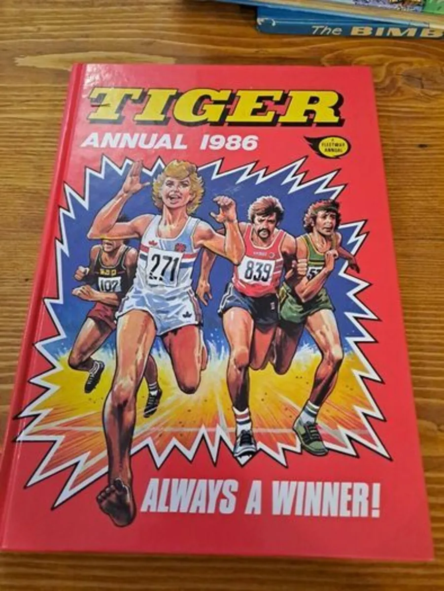 Vintage Tiger Annual 1986 - Image 1