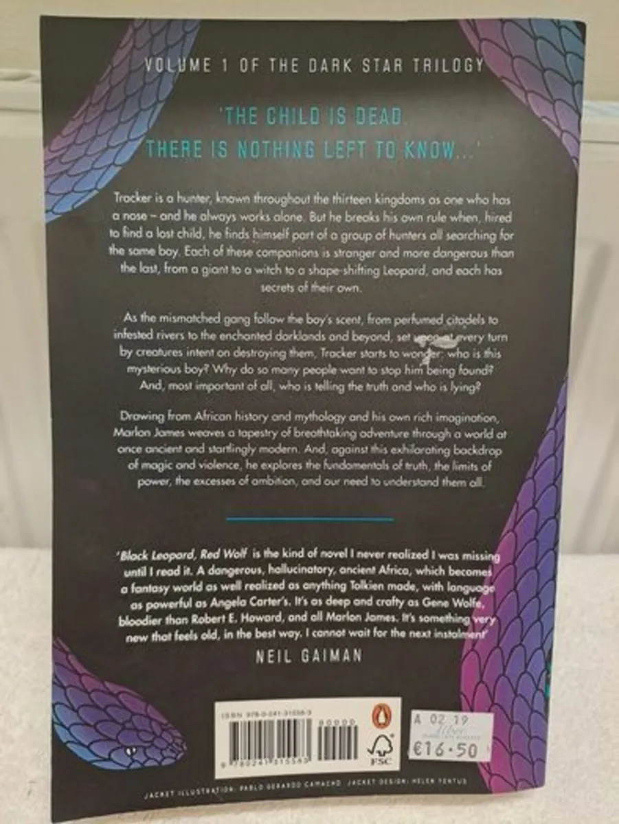 Black Leopard Red Wolf 1st edition - Image 2