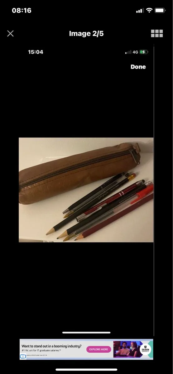 Multi Purpose Small Leather Bag - Image 2