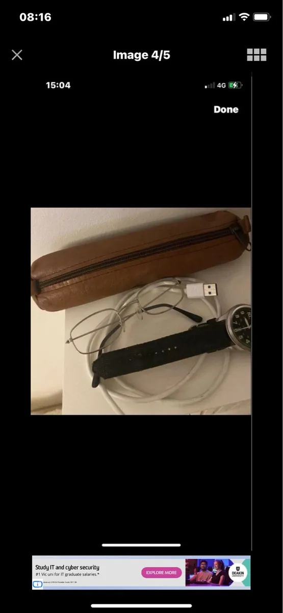 Multi Purpose Small Leather Bag - Image 4