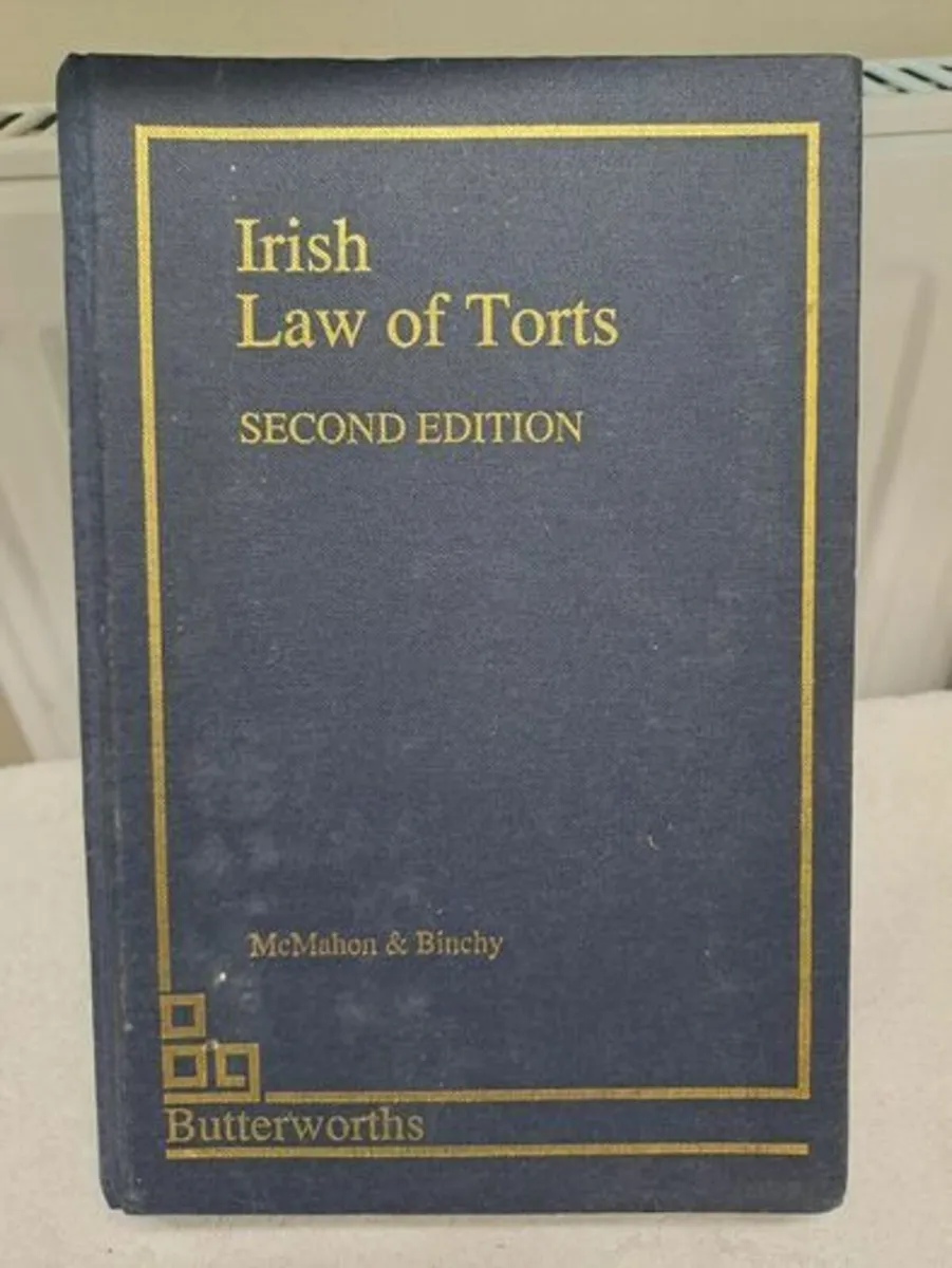 Irish Law of Torts - Image 1