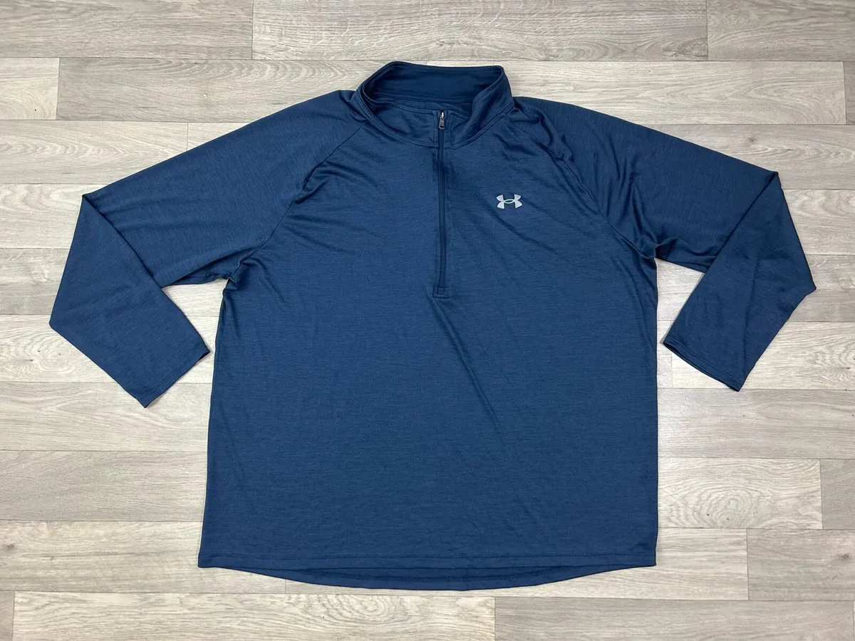 Under Armour Half Zip Golf Base Layer Top Mens 3XL - Image 1