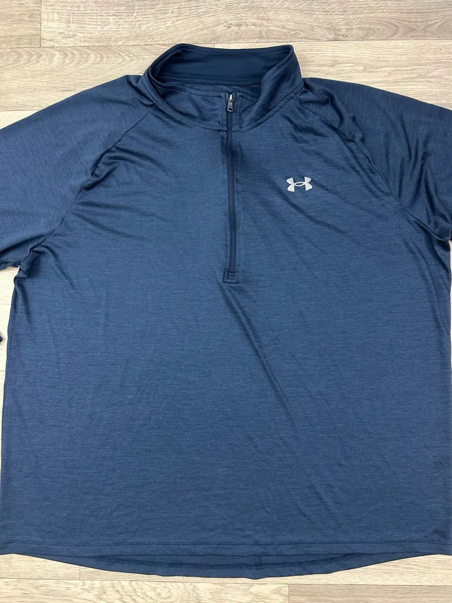 Under Armour Half Zip Golf Base Layer Top Mens 3XL - Image 2