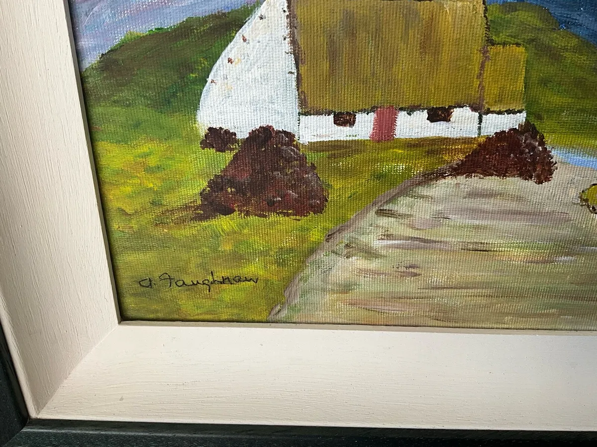 Irish Art - Cottage Scene - Image 4