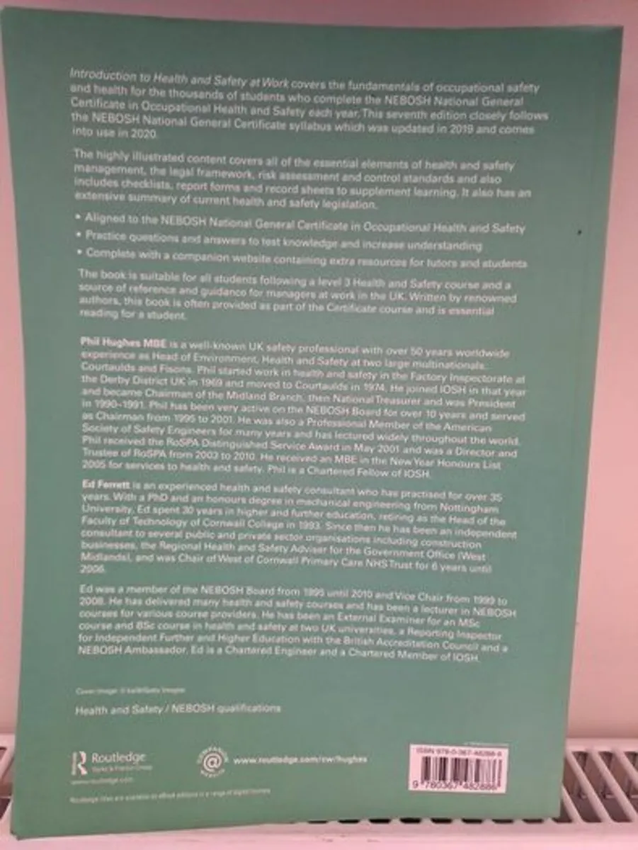 Introduction to Health and safety at work book - Image 2