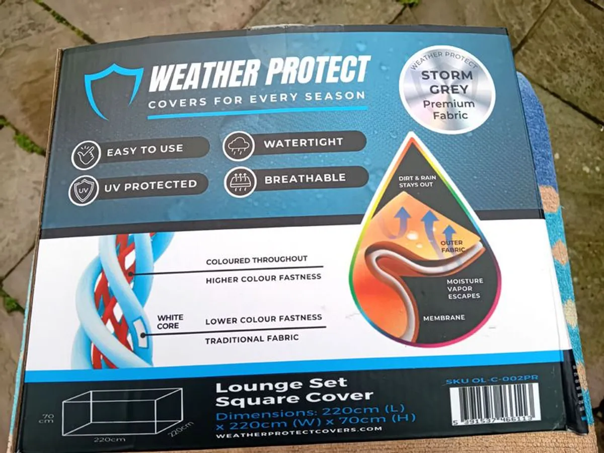 Garden Furniture Weatherproof Cover. - Image 1