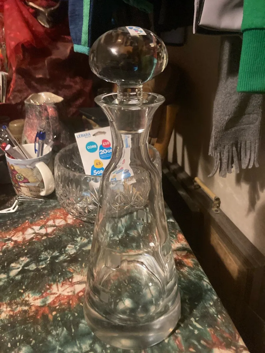 Royal doulton tall decanter free postage - Image 1