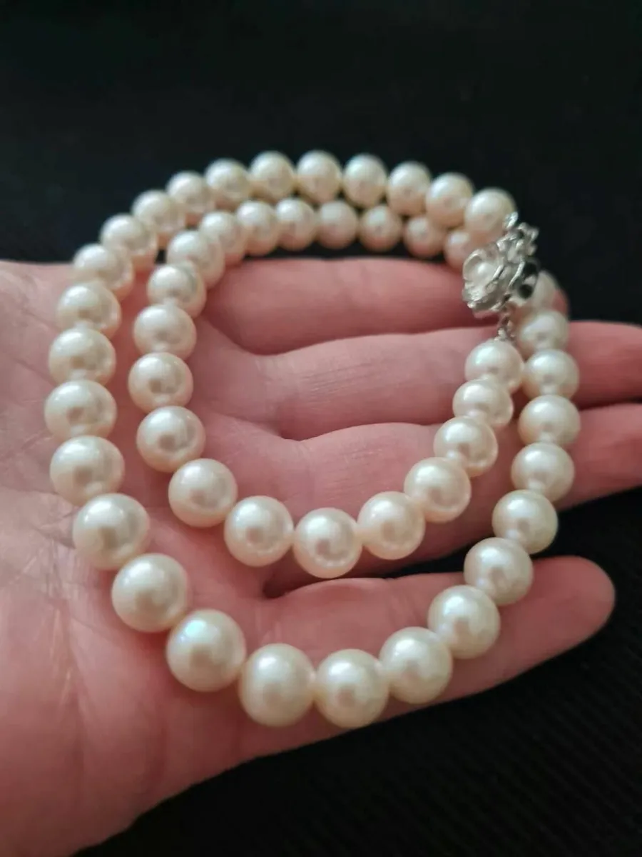 Genuine Japanese Akoya Pearl Necklace 2 - Image 3
