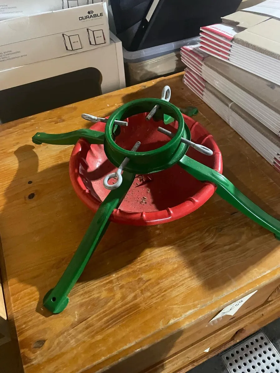 2 Christmas tree stands - Image 2