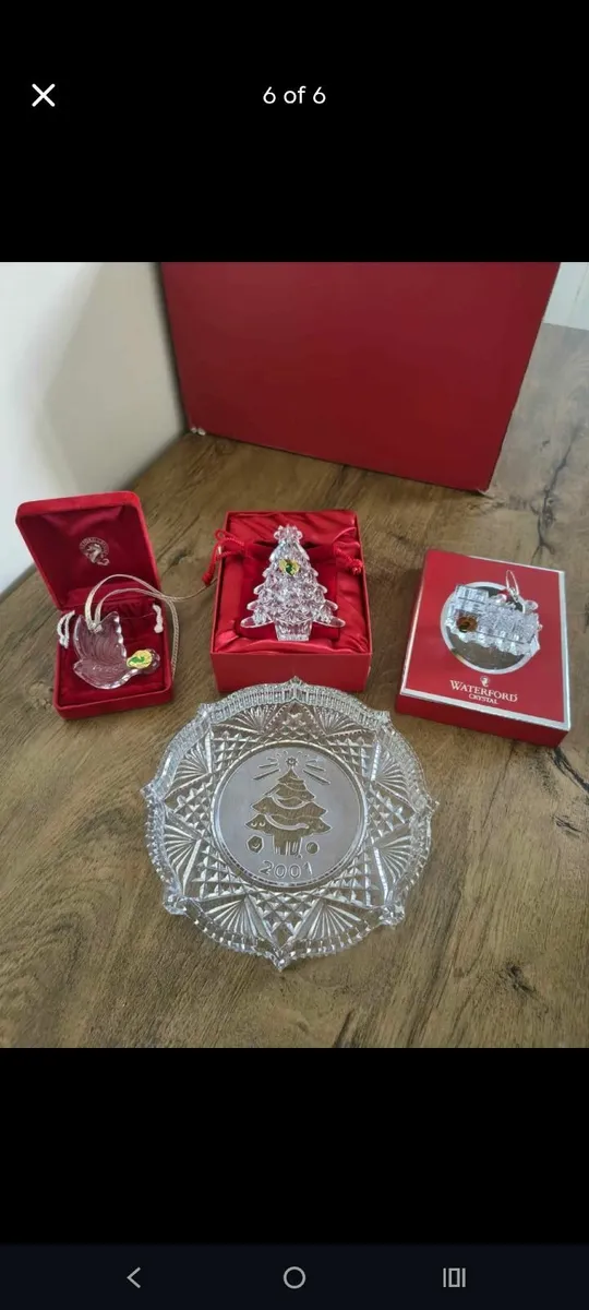 Waterford Crystal Christmas Set - Image 4