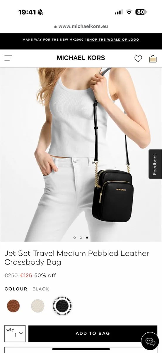 Michael Kors crossbody bag - Image 1