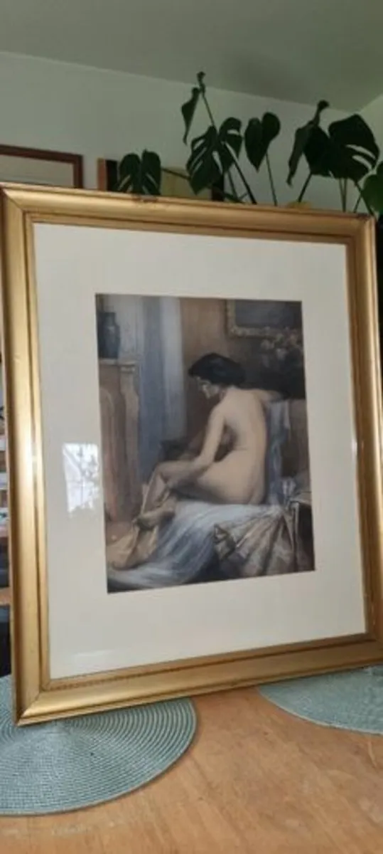 Vintage French Art Nude - Image 1