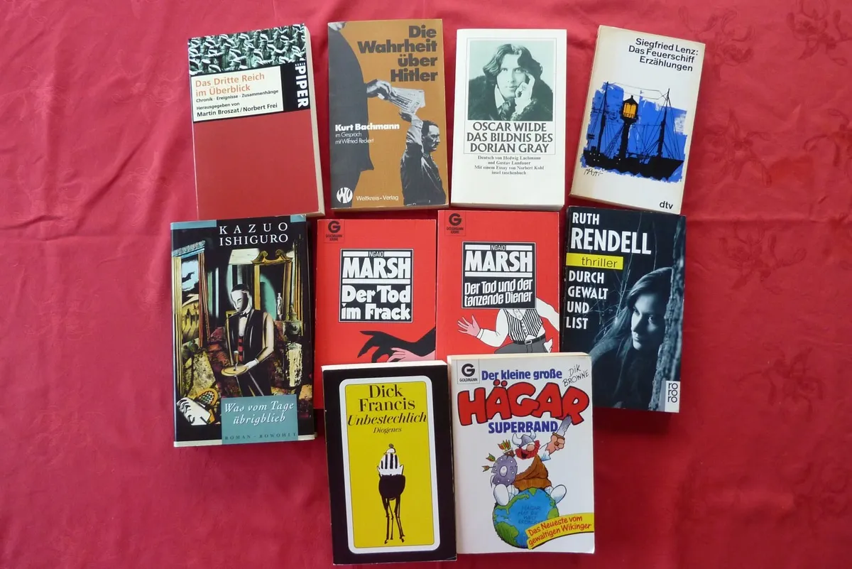 Various books in German for FREE