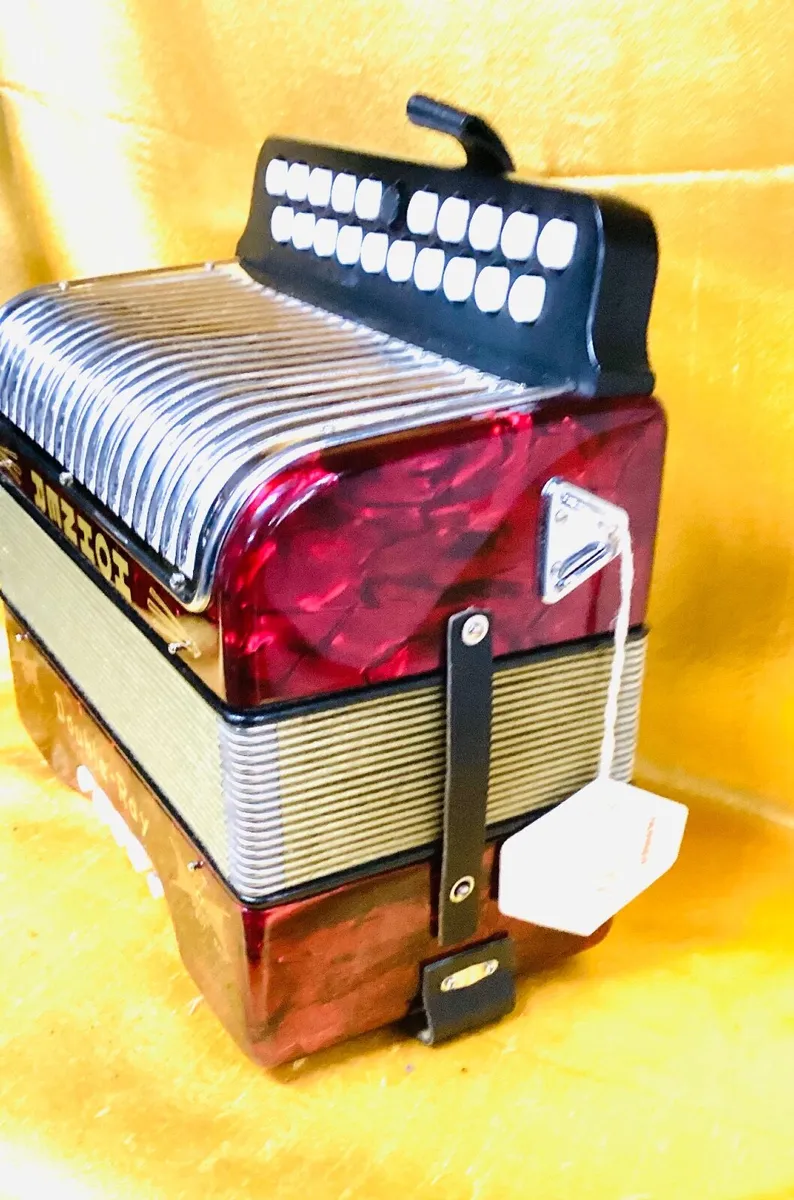 MINT HOHNER B/C BLACK DOT BUTTON ACCORDION - Image 2