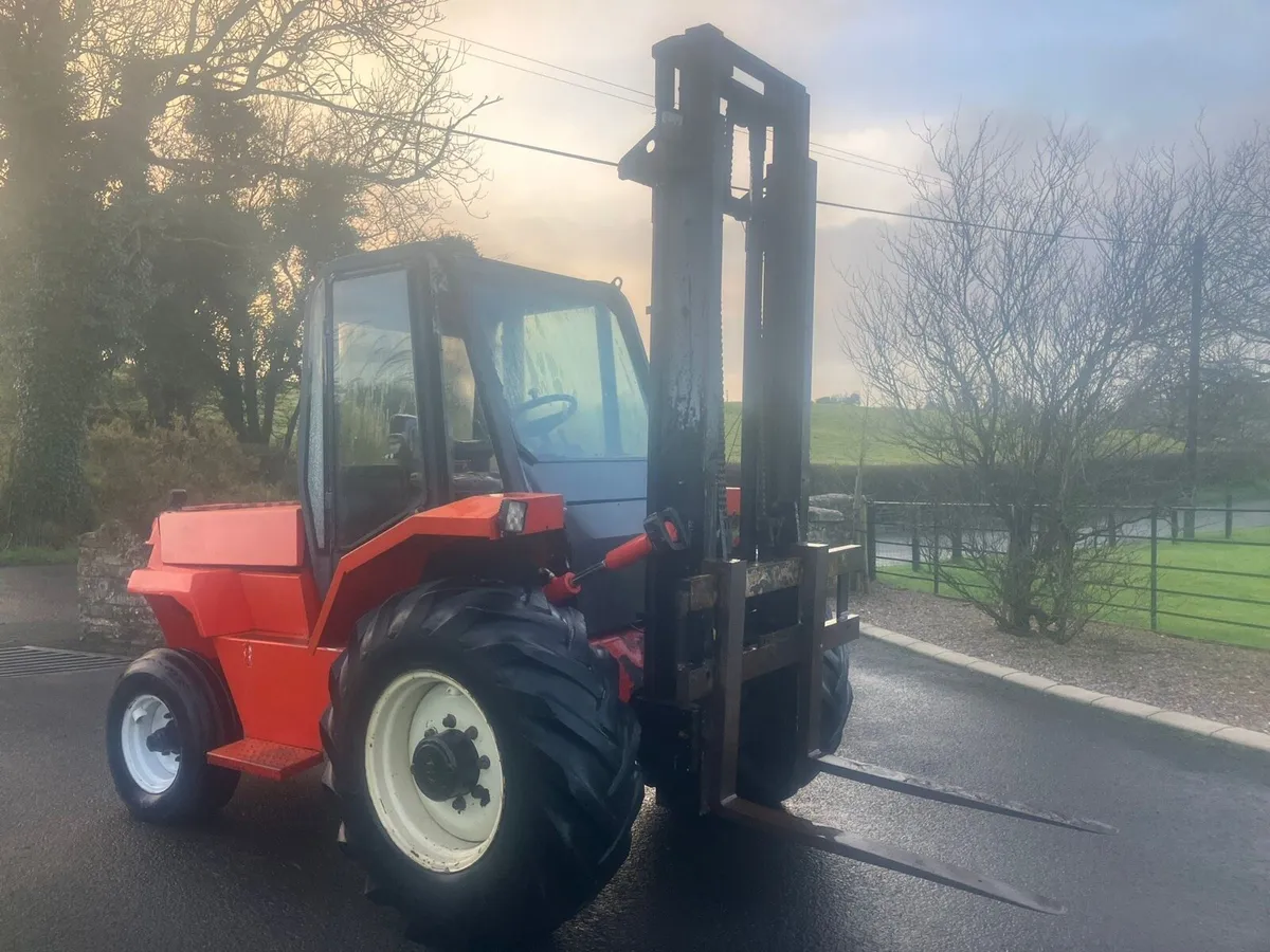 Manitou Rough Terrain Forklift - Image 1