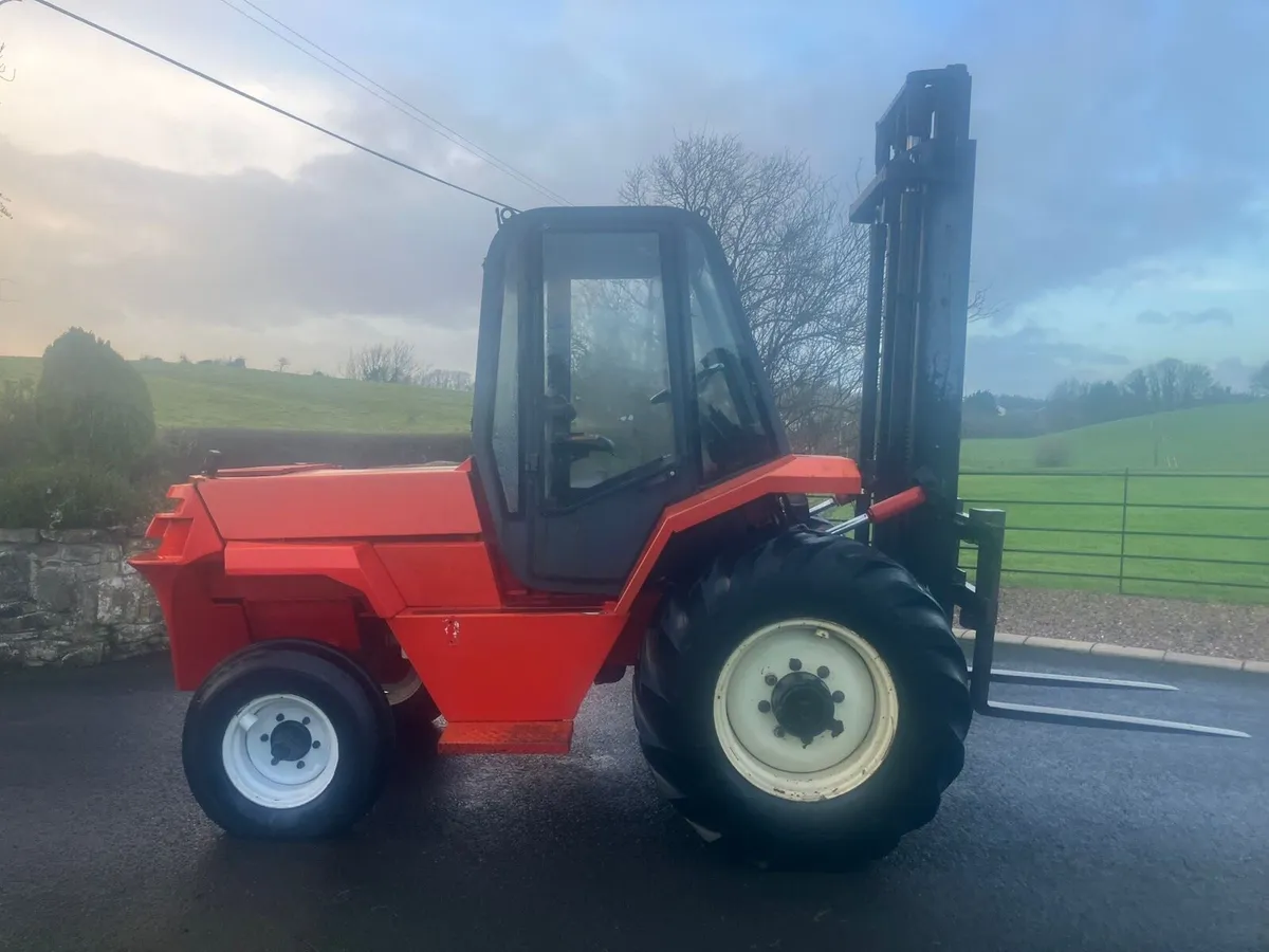 Manitou Rough Terrain Forklift - Image 2
