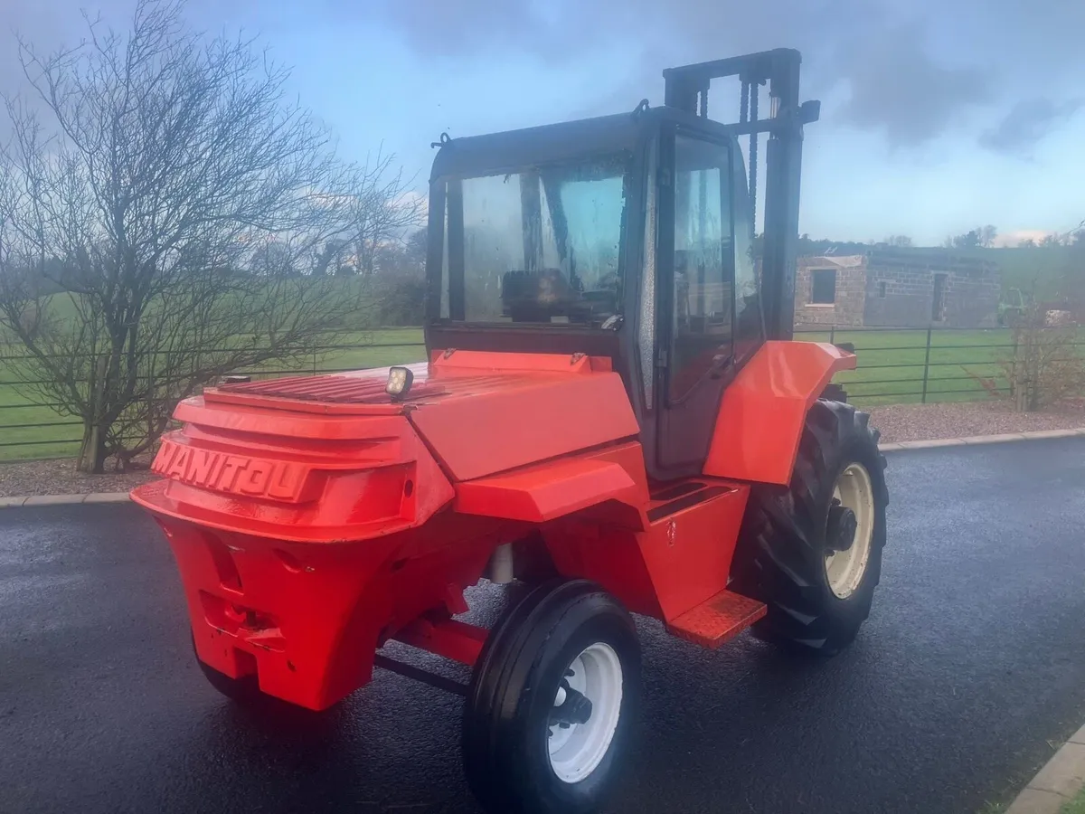 Manitou Rough Terrain Forklift - Image 3