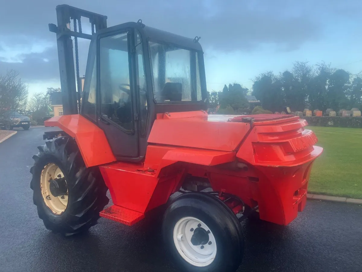 Manitou Rough Terrain Forklift - Image 4