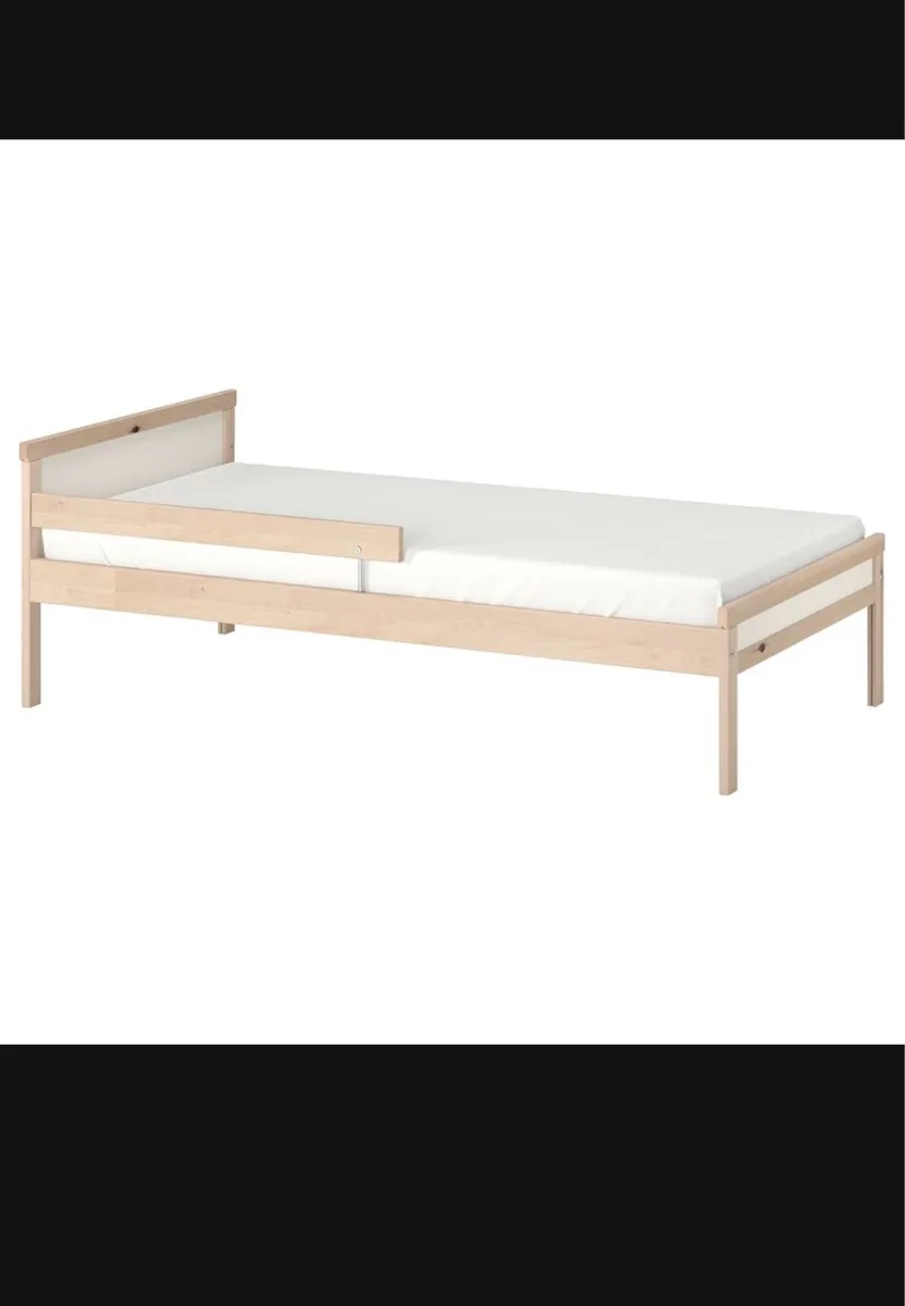 Ikea Kids bed frame with foam mattress