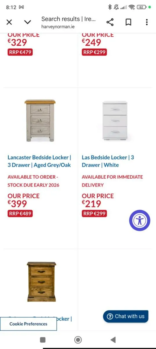 Bedside lockers - Image 2
