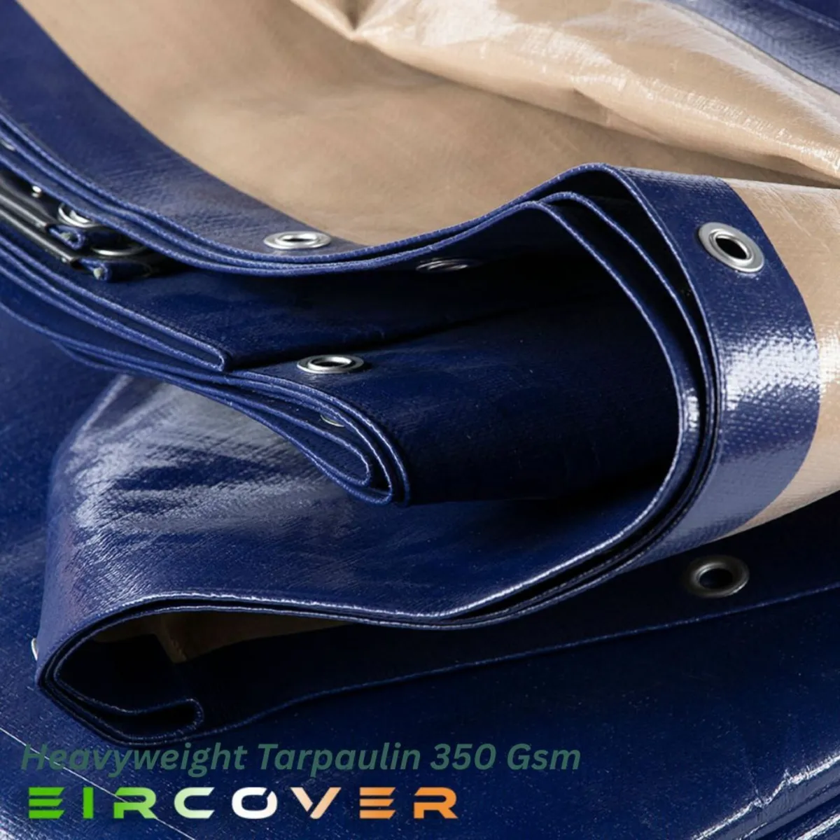 Heavyweight Tarpaulin cover  3m x 4.5m 350 gsm - Image 4