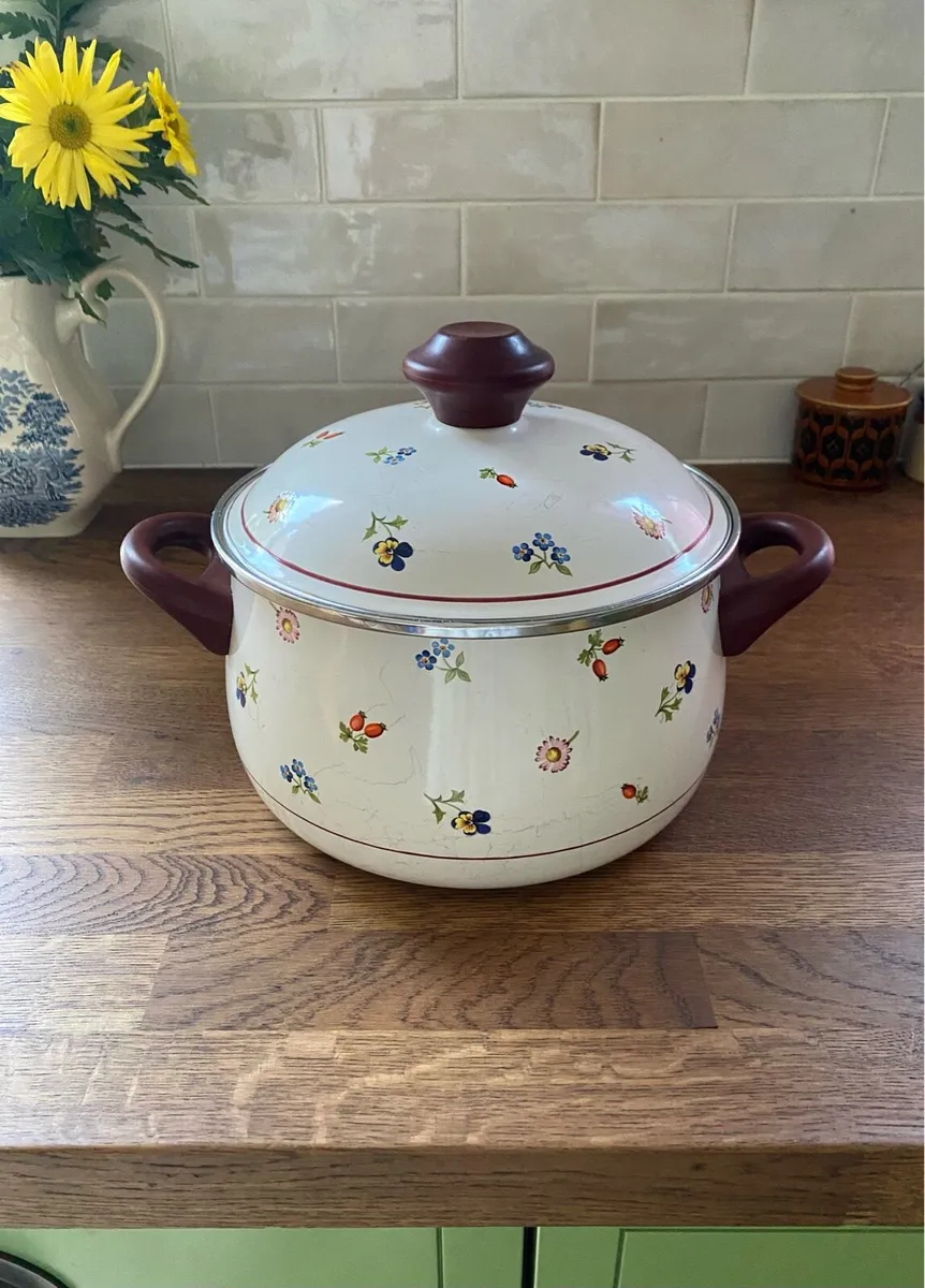 Villeroy & Boch Petite Fleur Enamel Pot - Image 2