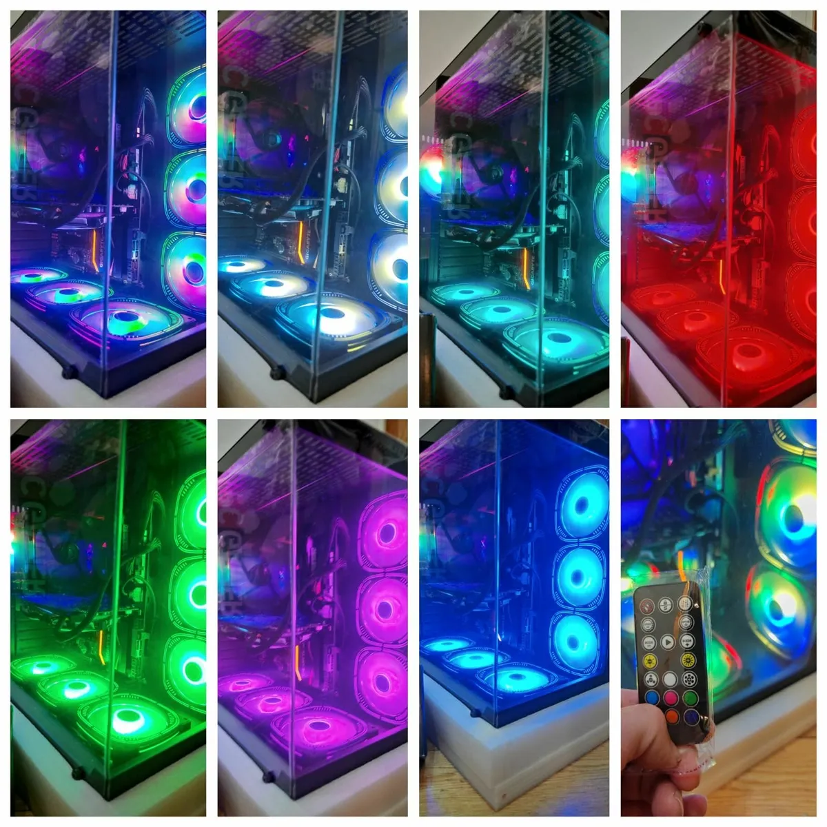 i7 32GB GAMING COMPUTER MONITOR 8GB CARD GRAPHIC - Image 2