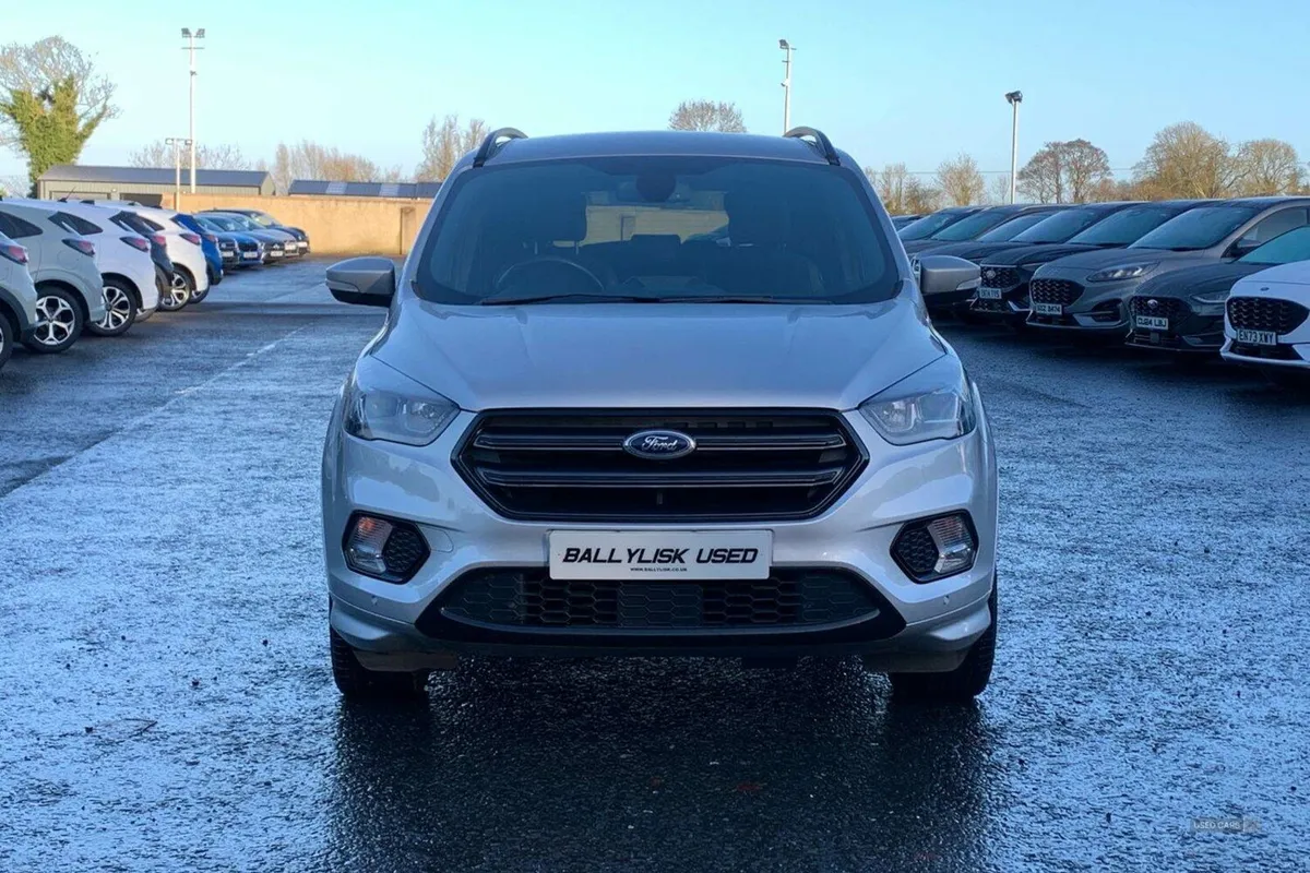 Ford Kuga 1.5 TDCi 120PS ST-Line in Silver with 53 - Image 4