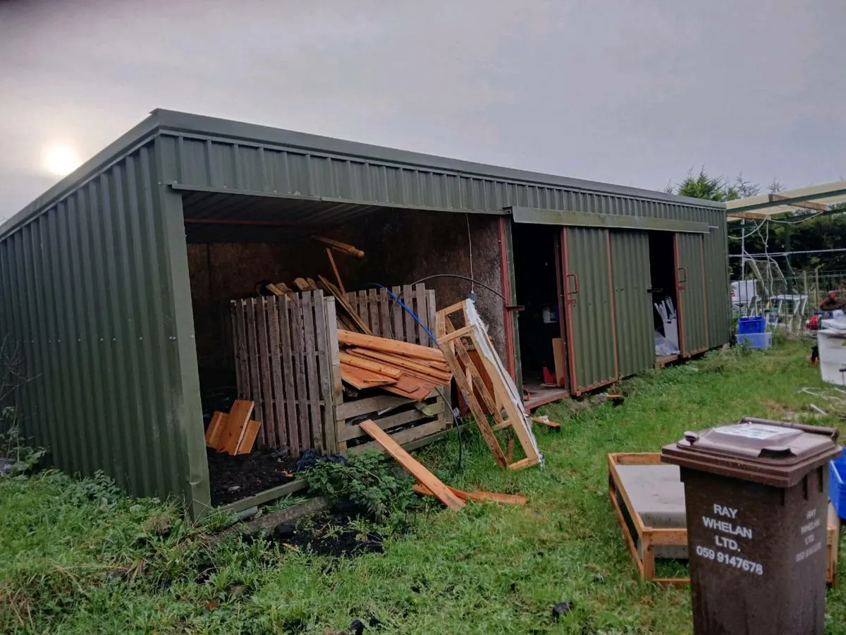 Garden shed , steel shed , farm shed - Image 1