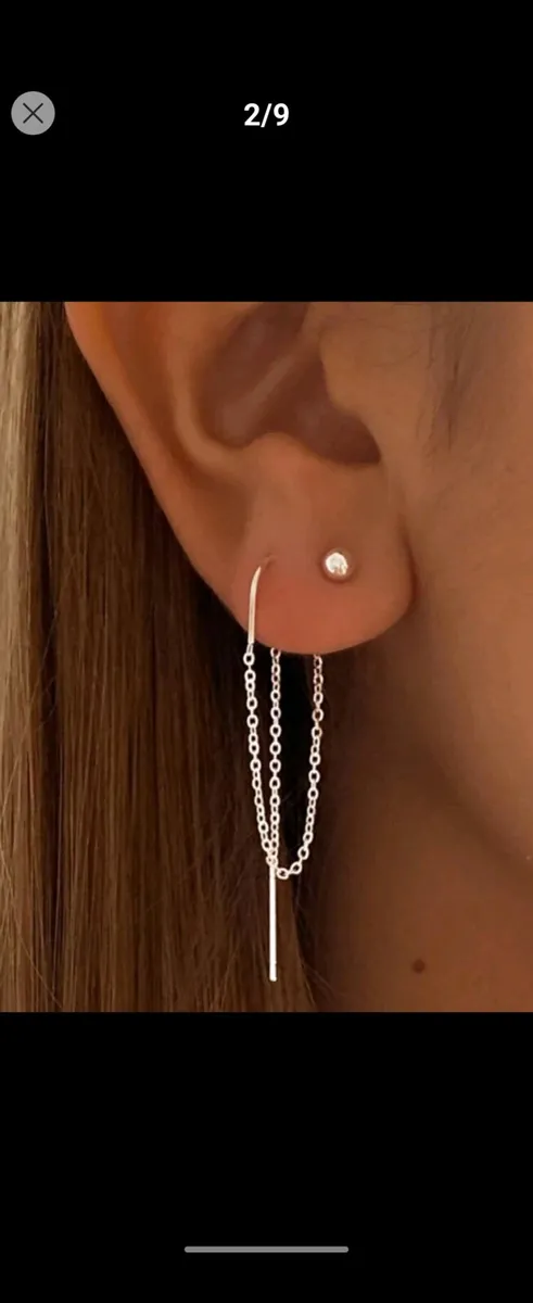 1pc Fashionable Simple Style S925 Sterling Silver - Image 1