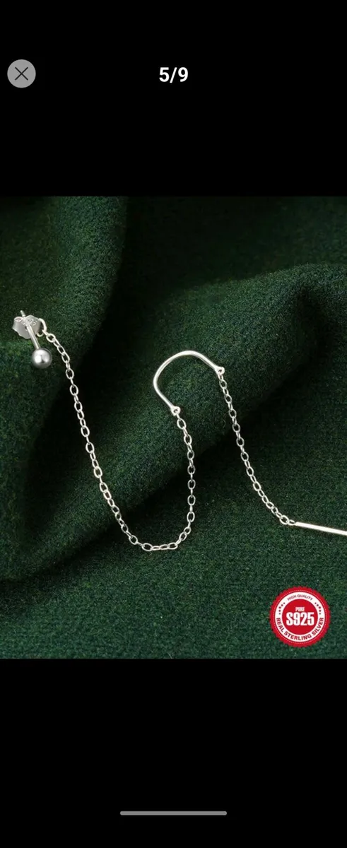 1pc Fashionable Simple Style S925 Sterling Silver - Image 3