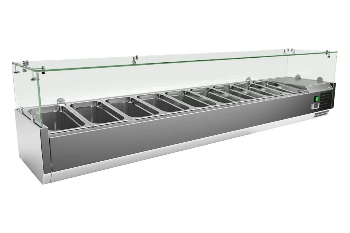 New Frytac 2m Toppings fridge { we have all sizes) - Image 1