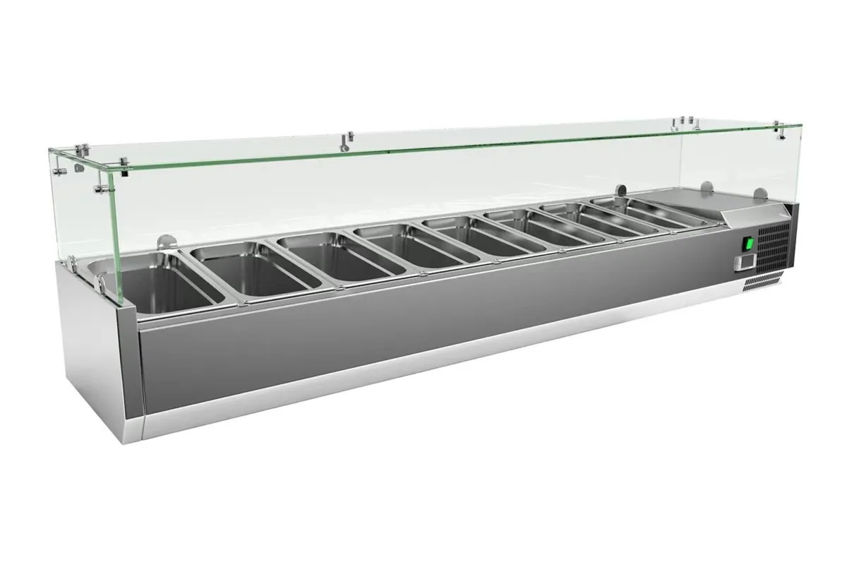 New Frytac 2m Toppings fridge { we have all sizes) - Image 3