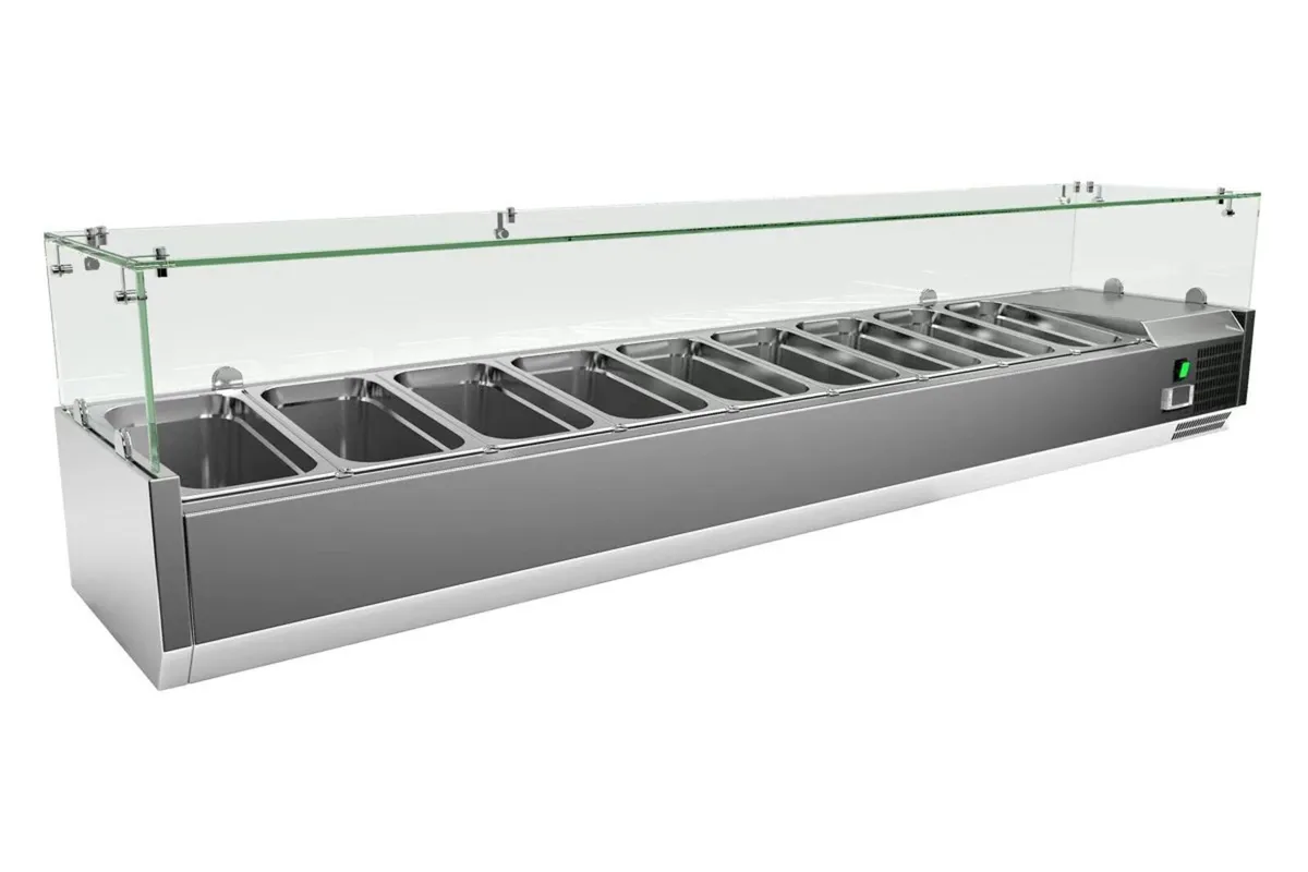 New Frytac 2m Toppings fridge { we have all sizes) - Image 4