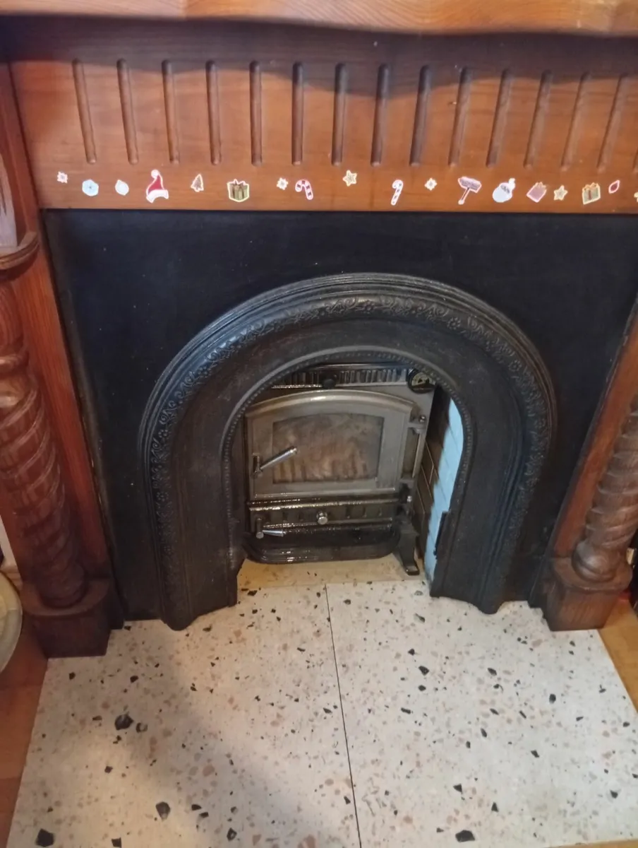 Cast Iron Henley Stove 8kw fireplace full set - Image 3