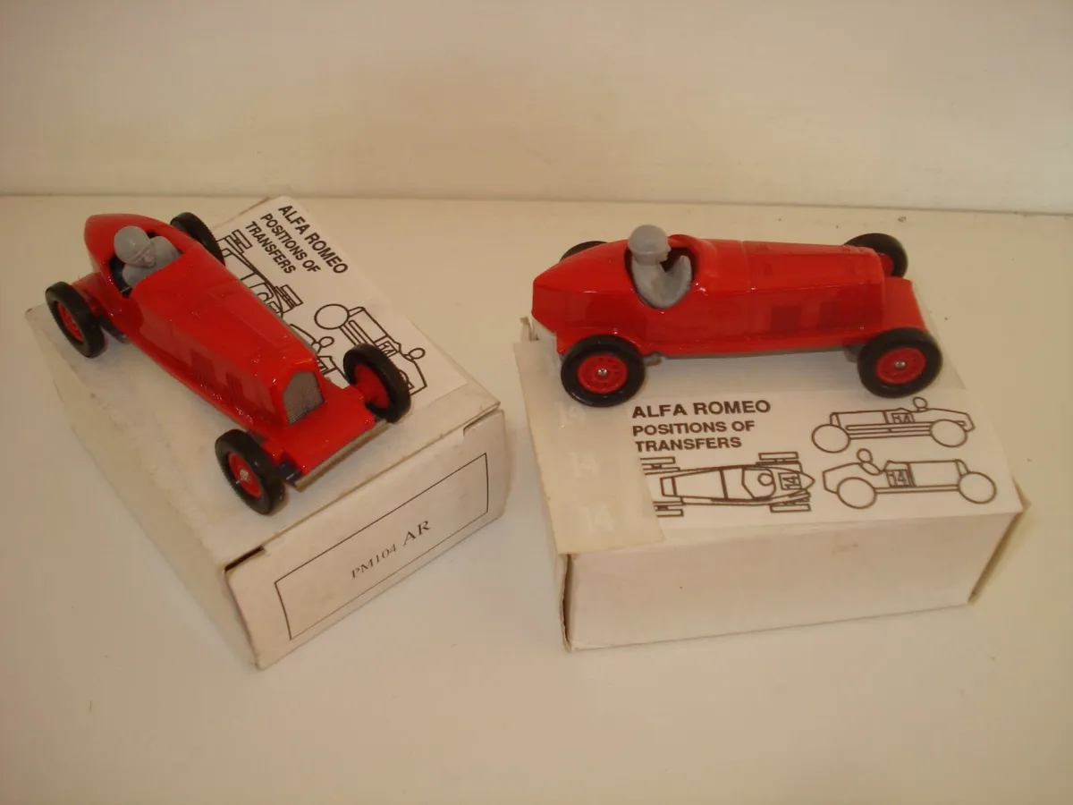 LLEDO BROOKLANDS MODEL RACING CARS. 1/60 SCALE. - Image 1