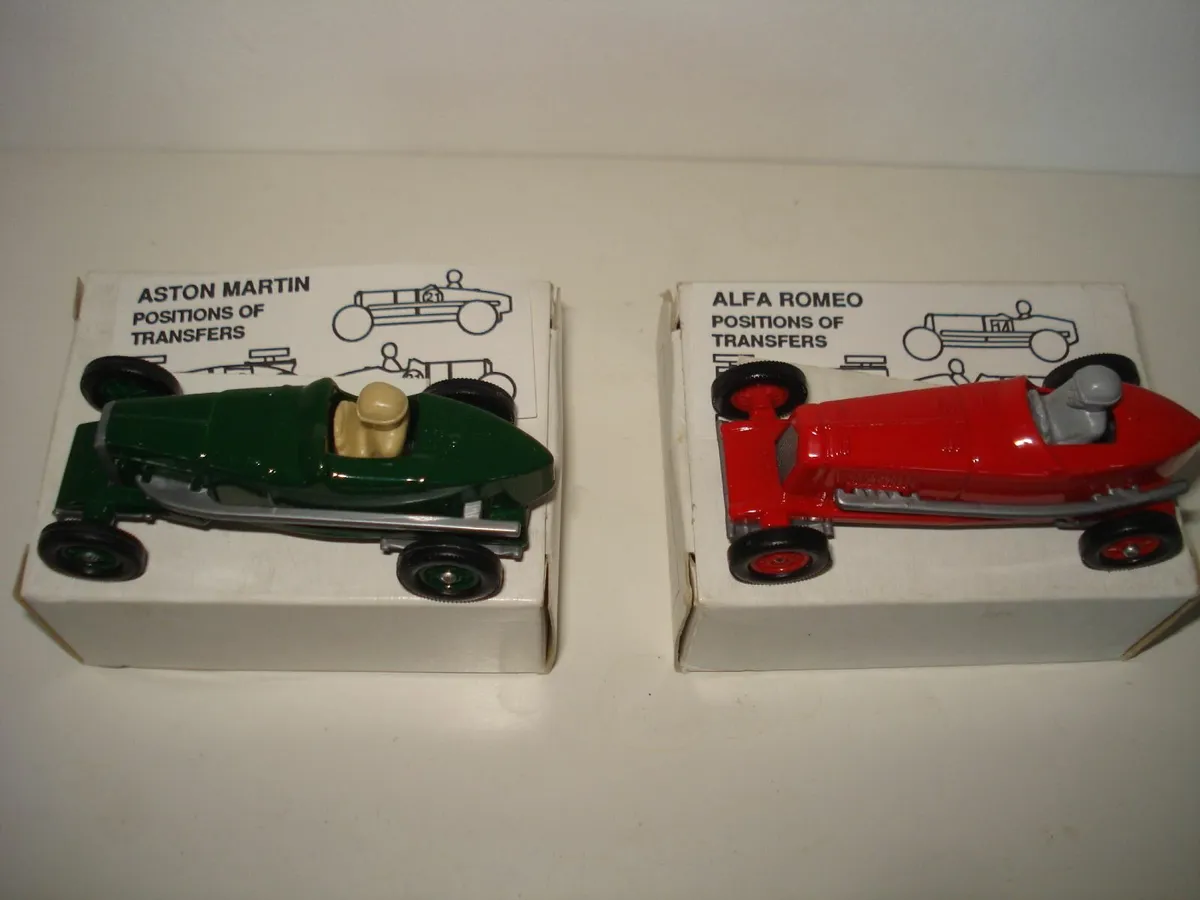 LLEDO BROOKLANDS MODEL RACING CARS. 1/60 SCALE. - Image 2