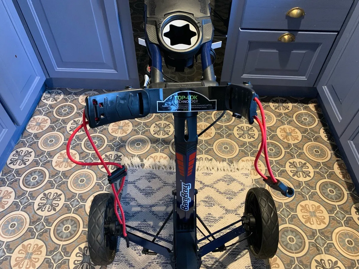 Bag Boy Slimfold 3 Wheel Golf Trolley - Image 2
