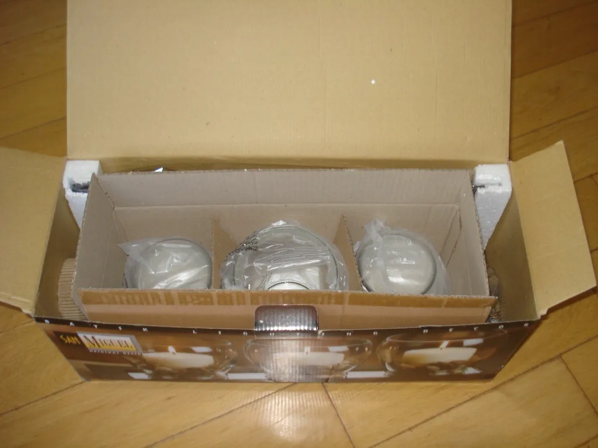 CANDLE  WOODEN TRAYHOLDER SET. - Image 3