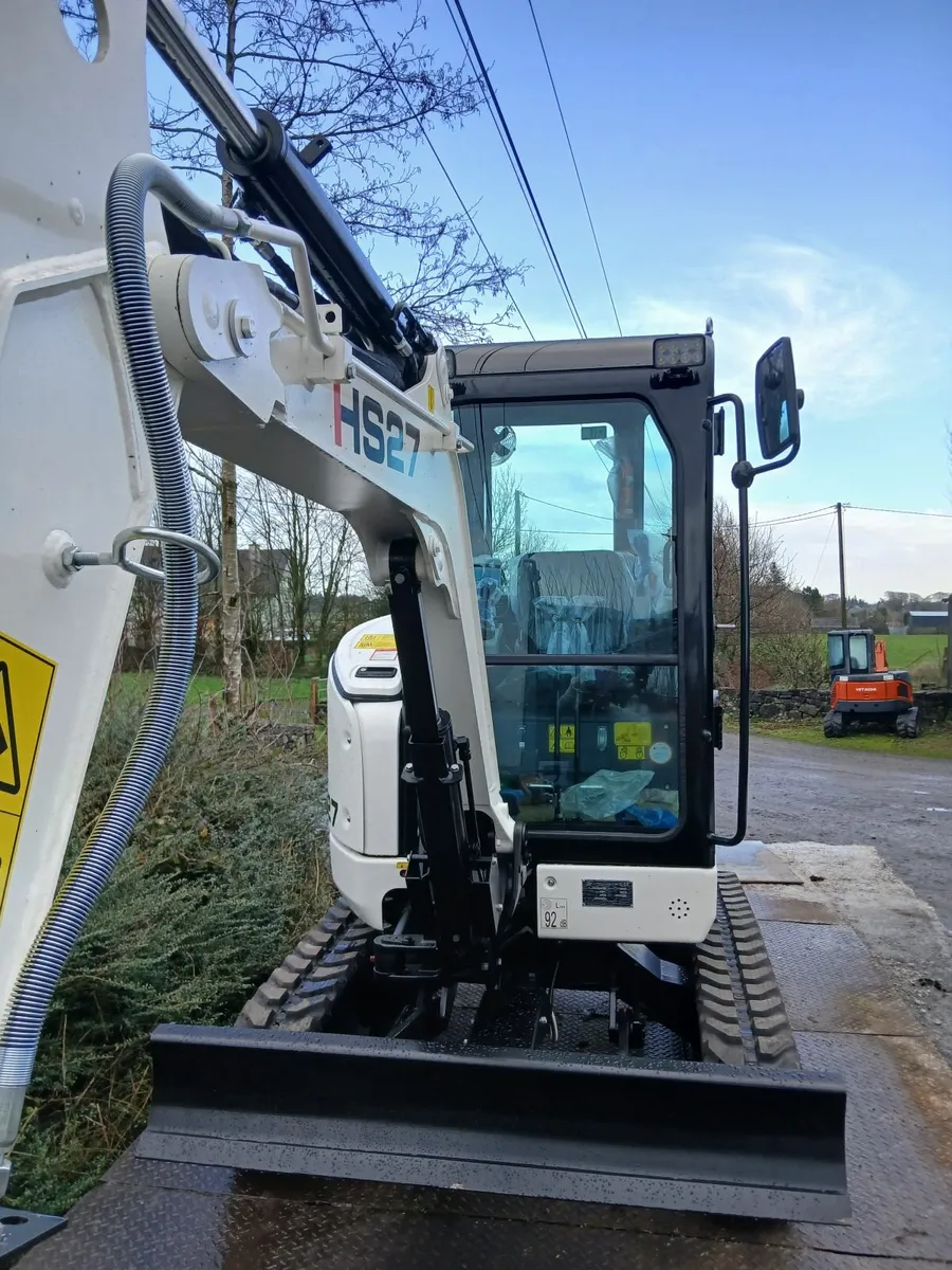 2.7ton digger, Yanmar engine, NEW!! - Image 4